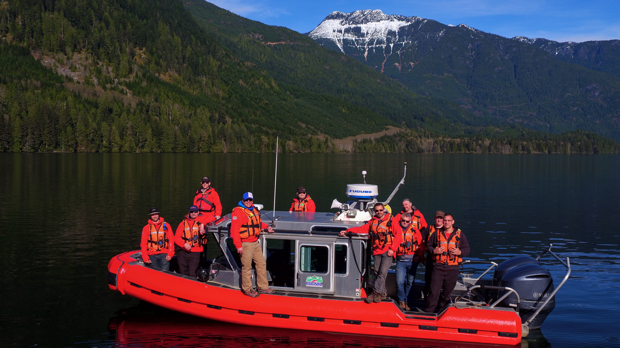 crew fast rescue boat